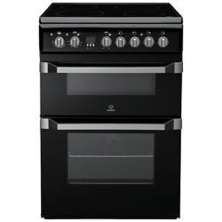 Indesit ID60C2KS Electric Cooker, Black